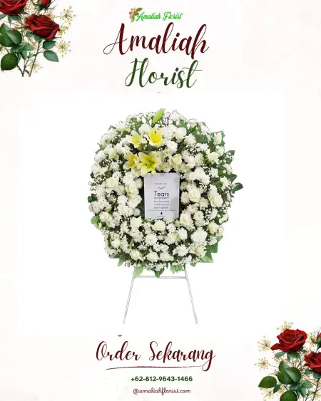 Krans Bunga Duka Pardasuka Timur